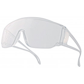 Lunettes visiteur monobloc polycarbonate incolore