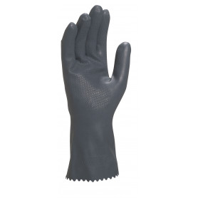 Gant néoprène noir latex 30 cm Neocolor 530 (2)