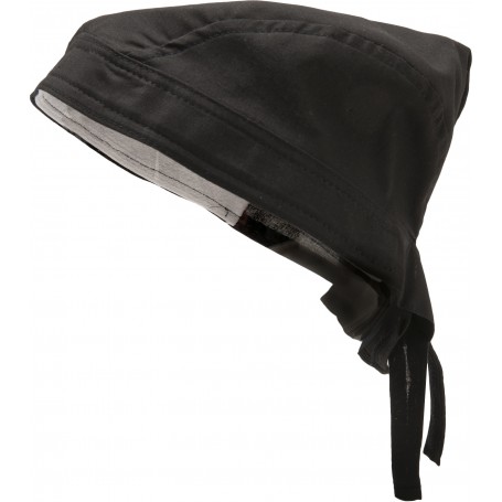 Bandana calot de cuisinier forme Pirate