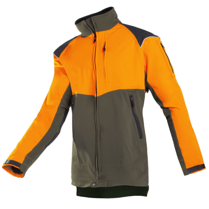 Veste de travail bûcheron