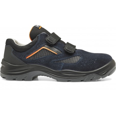 Chaussures basse de sécurité fermeture velcro Homme