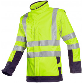 Veste Haute Visibilité en Softshell ignifuge et antistatique