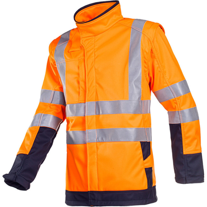 Veste Haute Visibilité en Softshell ignifuge et antistatique