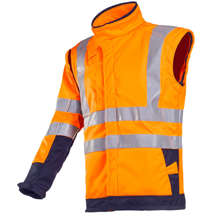 Veste Haute Visibilité en Softshell ignifuge et antistatique