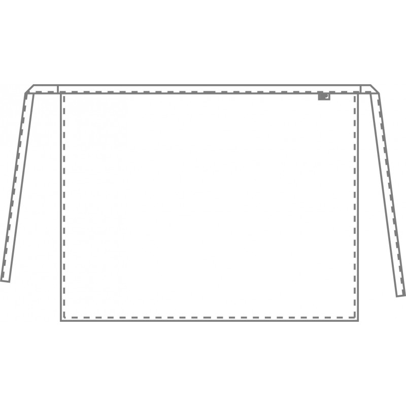Tablier bistro 100 cm de large X 90 cm de long