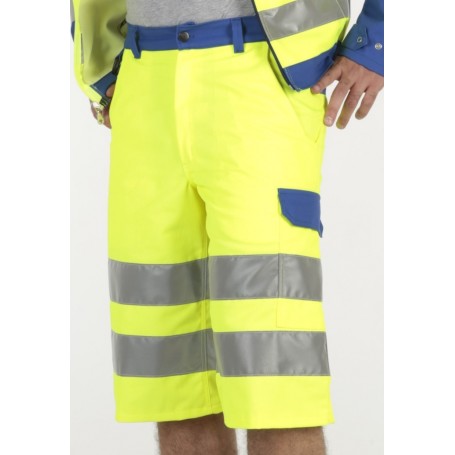 Pantalon de travail homme haute visibilité FLUOPRO - Vêtements de travail