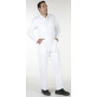 Combinaison de peintre blanche en 100% coton