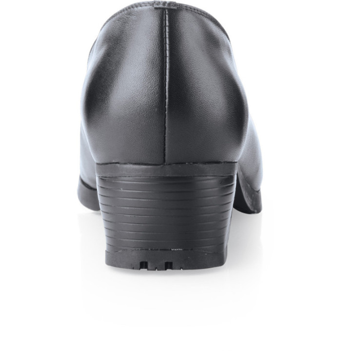 Mocassin de service femme antidérapant avec talont de 5 cm