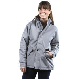 Parka femme en polyester oxford enduction imperméable