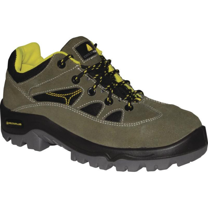 Chaussure basse croûte velours et mesh