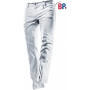 Pantalon médical hommes coupe jean blanc BP