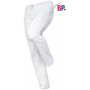 Pantalon médical hommes coupe jean blanc BP