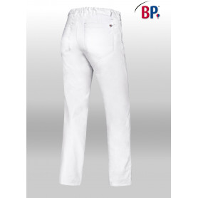Pantalon médical blanc hommes (2)
