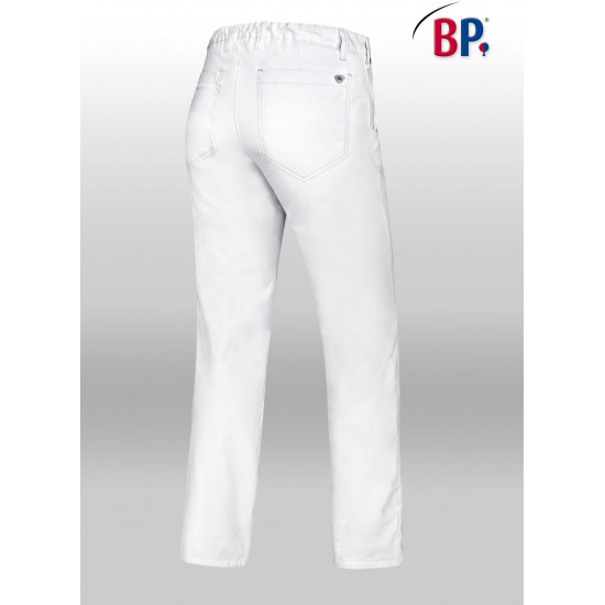 Pantalon médical blanc hommes