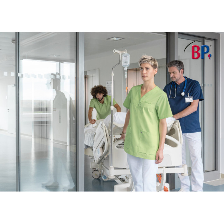 Tunique femme à enfiler avec empiècement confort stretch au dos