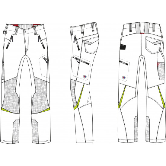 Pantalon déperlant et respirant en Soft-shell BP
