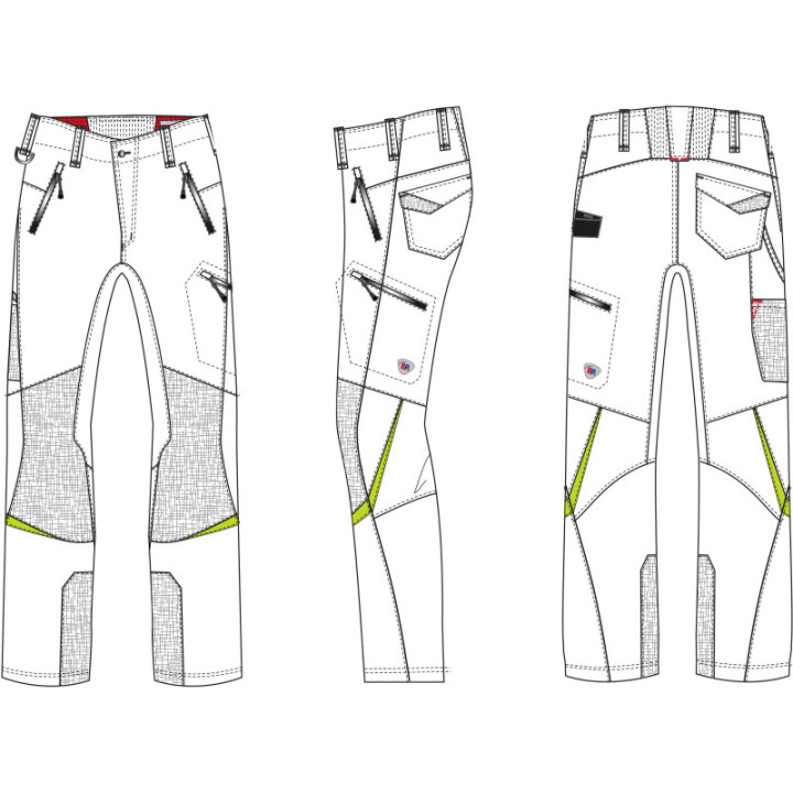 Pantalon déperlant et respirant en Soft-shell BP