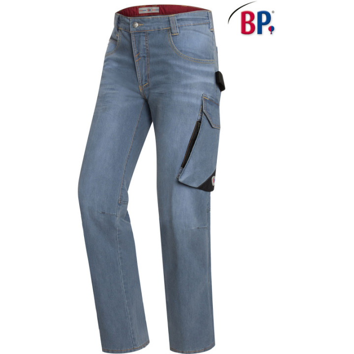 Jean de travail 8 poches coupe seyante et ergonomique