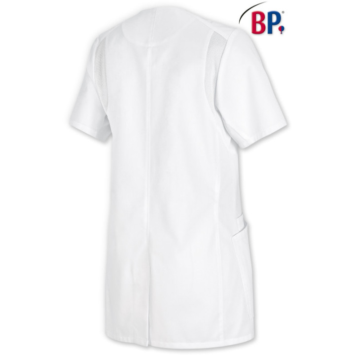 Tunique médicale avec empiècement de confort stretch au dos