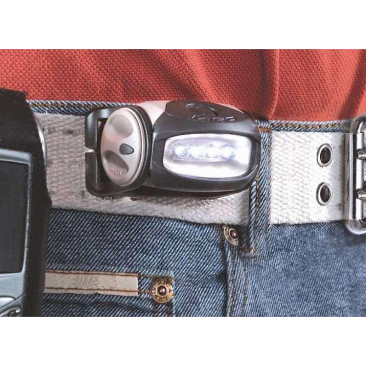 Lampe frontale multi-usages 4 LED LAGO