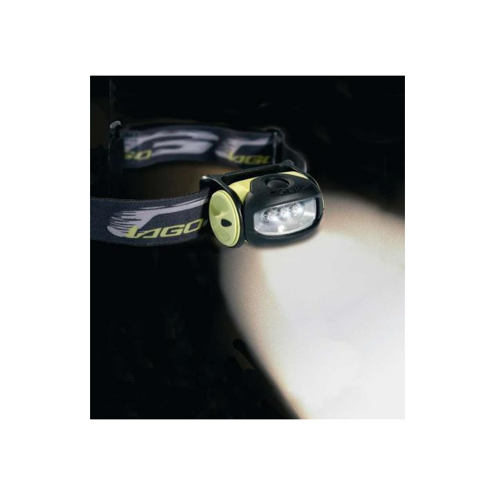 Lampe frontale multi-usages 4 LED LAGO