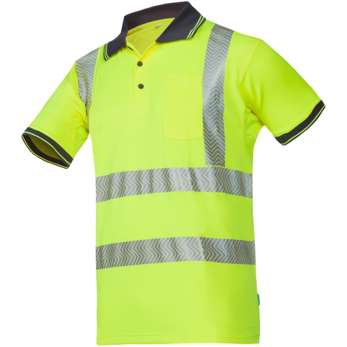 Polo Haute Visibilité respirant manches courtes Polo Haute Visibilité respirant manches courtes