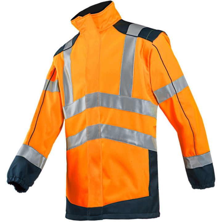 Veste Softshell Haute Visibilité à manches détachables