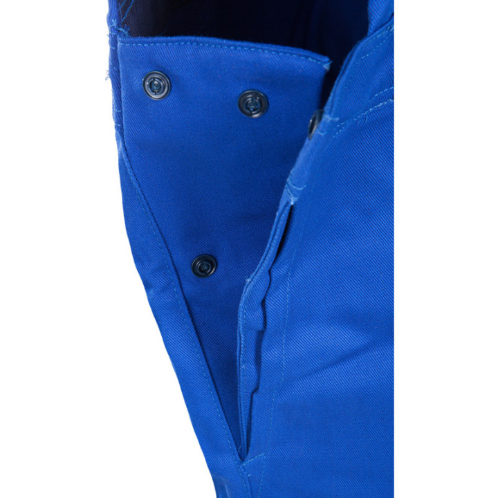 Cotte à bretelles non-feu et antistatique