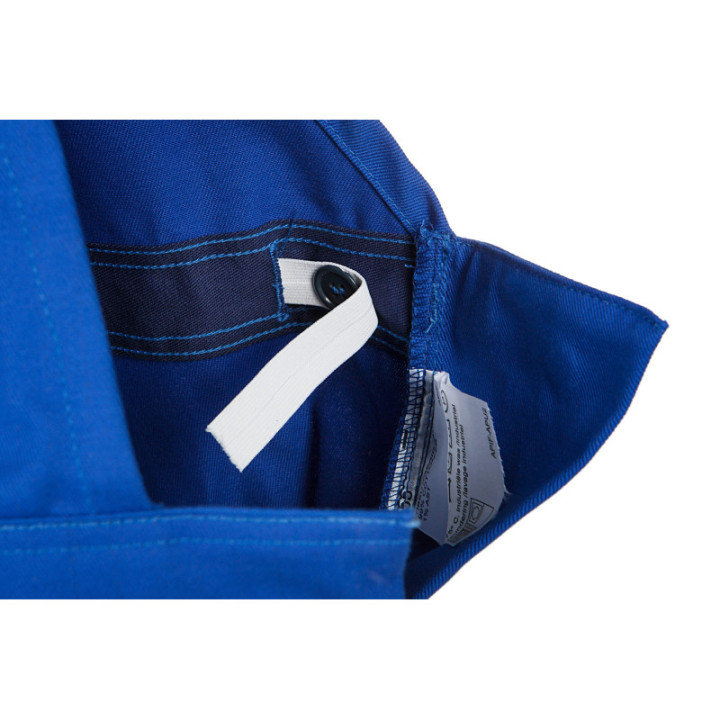 Cotte à bretelles non-feu et antistatique