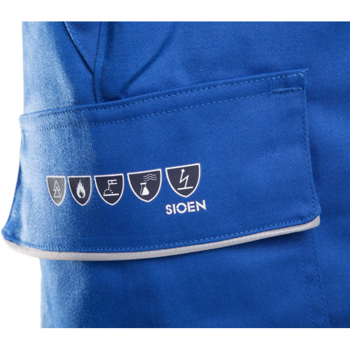 Pantalon de travail soudeur multirisques