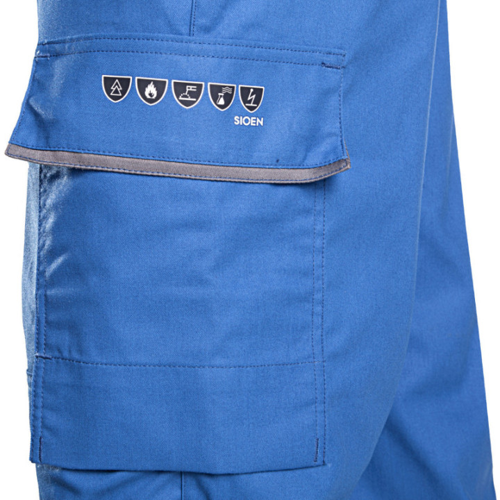 Pantalon de travail soudeur multirisques