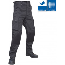 Pantalon déperlant pour agent de sécurité et d'intervention