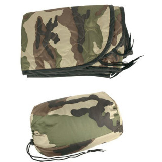 Poncho Camouflé ripstop doublé filet