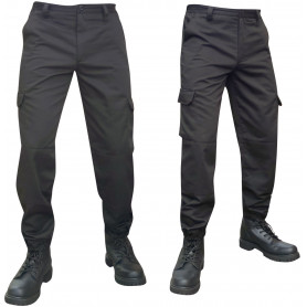 Pantalon agent de sécurité et de surveillance bas élastiqué