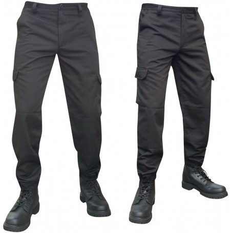 Pantalon agent de sécurité et de surveillance bas élastiqué