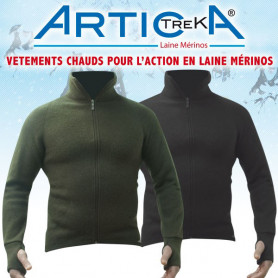 Veste chaude Artica Trek en laine Mérinos 600g