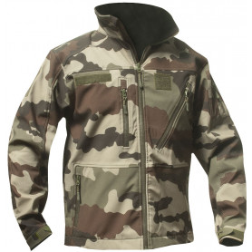 Blouson camouflage en Softshell