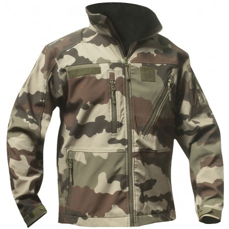 Blouson camouflage en Softshell