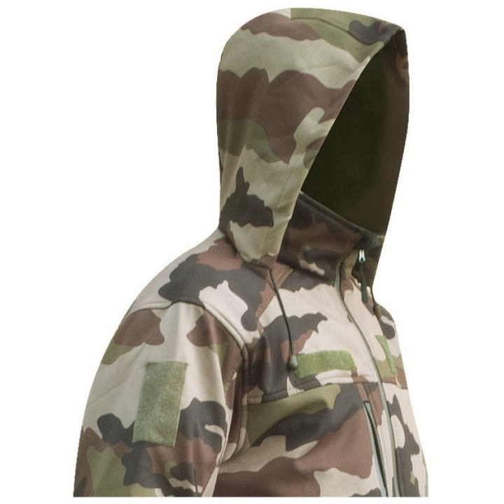 Blouson camouflage en Softshell
