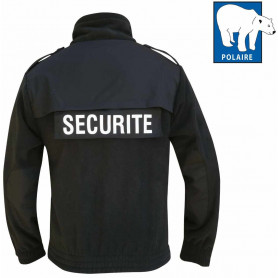 Blouson polaire pour agent de sécurité et gardiennage (2)