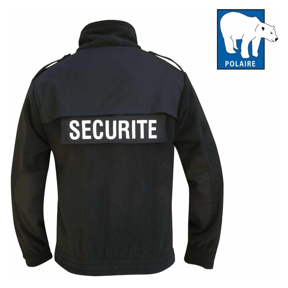 Blouson polaire pour agent de sécurité et gardiennage