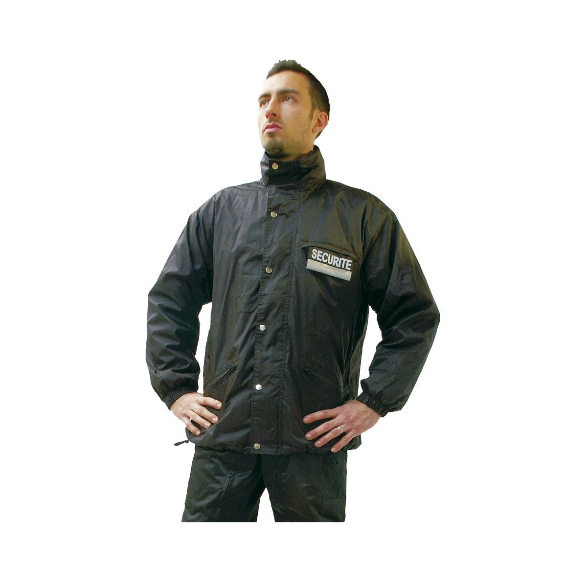 Blouson coupe-vent pour agent de sécurité et de surveillance Blouson coupe-vent pour agent de sécurité et de surveillance