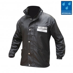 Blouson coupe-vent pour agent de sécurité et de surveillance (2)
