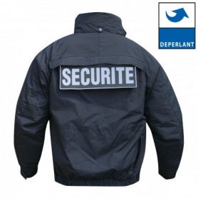 Blouson agent d'intervention sécurité avec flaps (2)