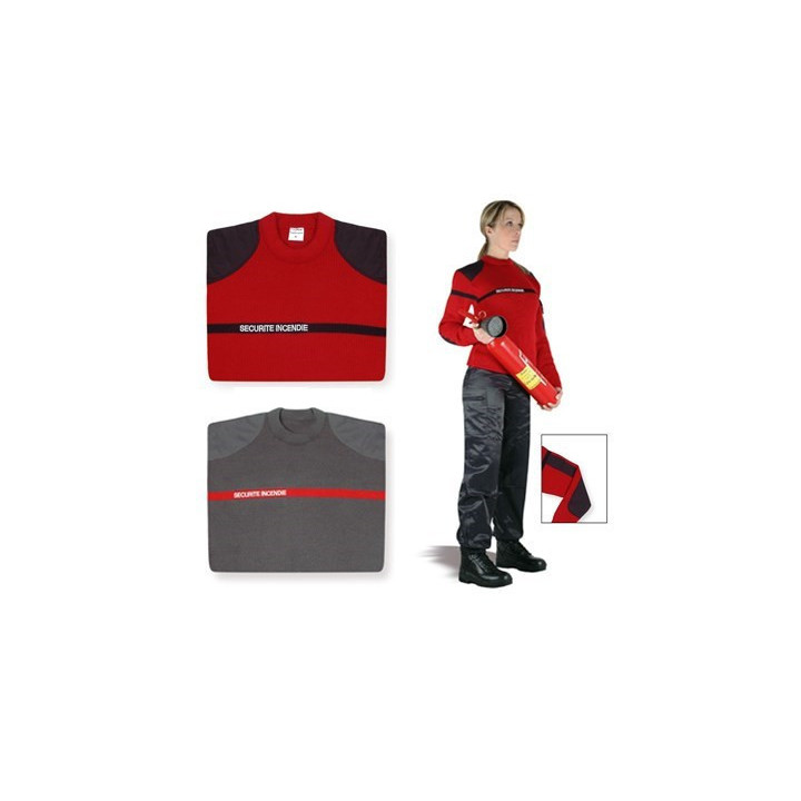 Pull unisexe sécurité incendie