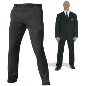 Pantalon de costume droit agent de sécurité