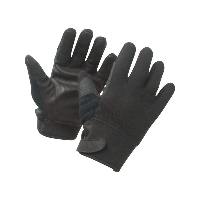 Gants anti-coupures intempéries noirs