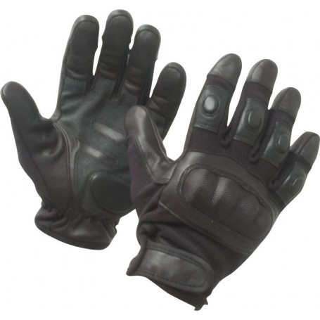 Gants avec doublure kevlar anti-coupure noir