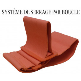 Brassard orange de SECURITE élastiqué réglable (2)