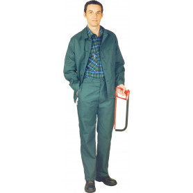 Veste de travail en polycoton fabriquée en France (2)